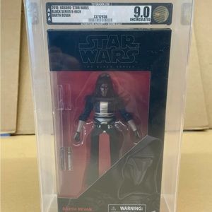 Star Wars The Black Series Darth Revan AFA graded 9.0